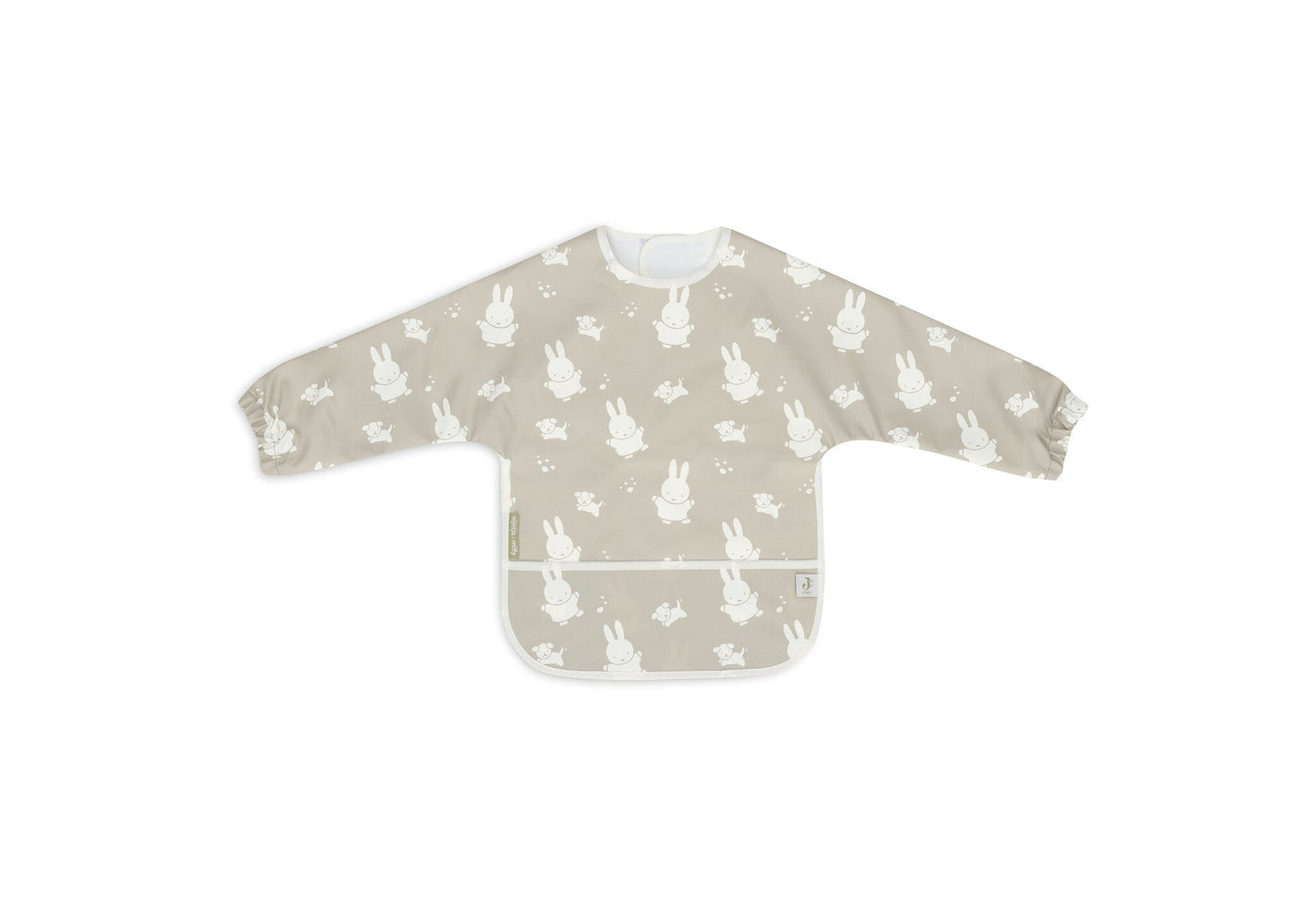 Jollein | Slab waterproof met mouw miffy&snuffy olive green