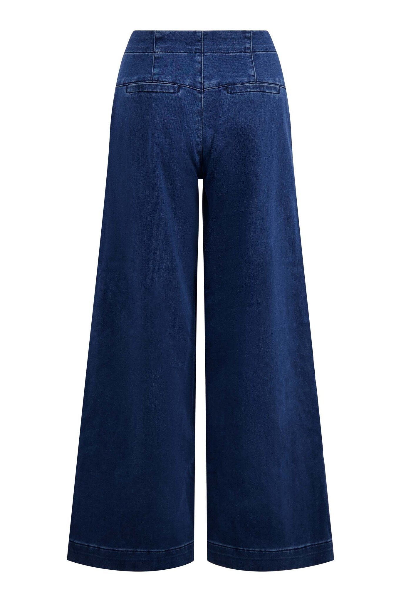 Zusss | Broek van jogger denim mid blue