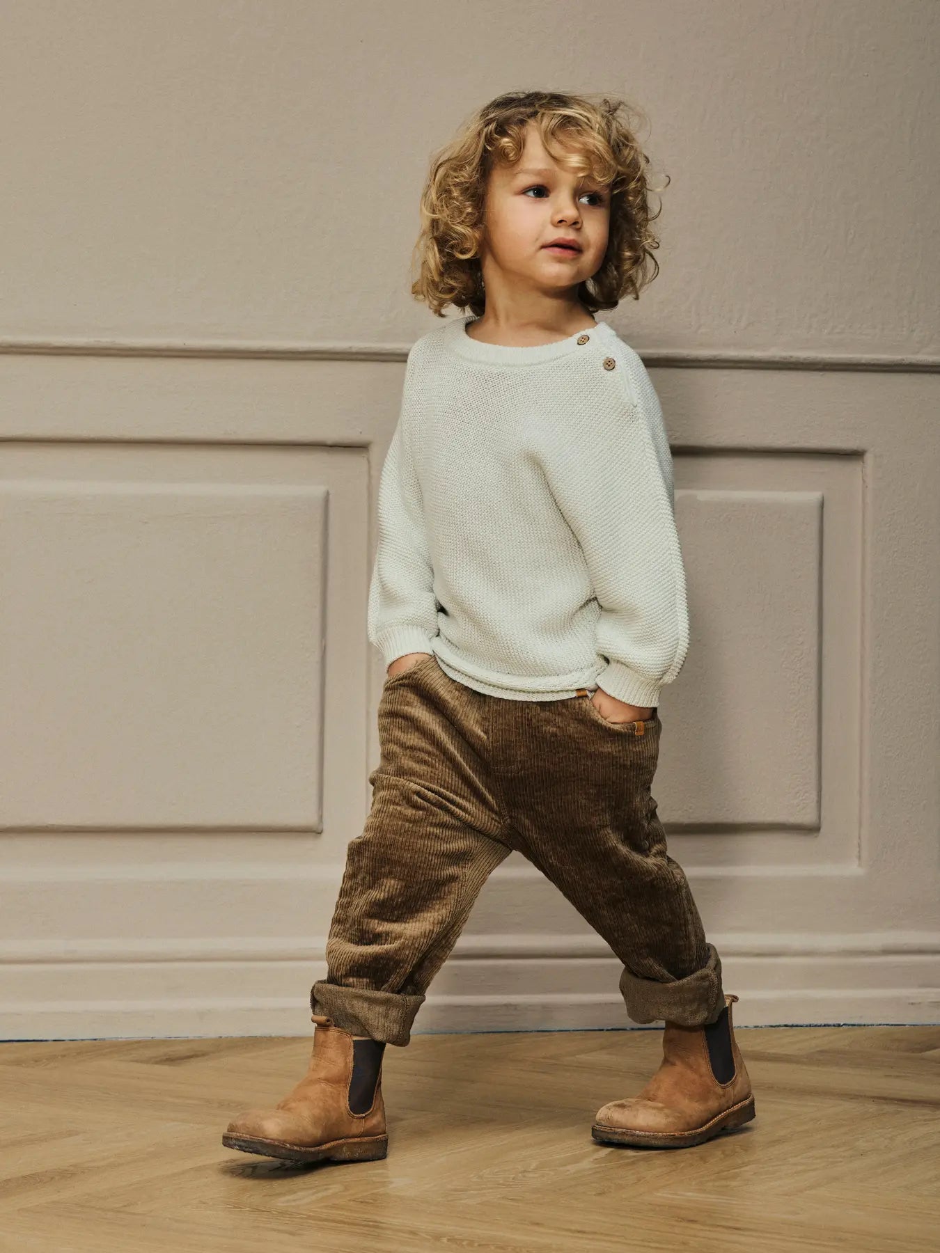 Lil Atelier | Broek Osmund sepia tint