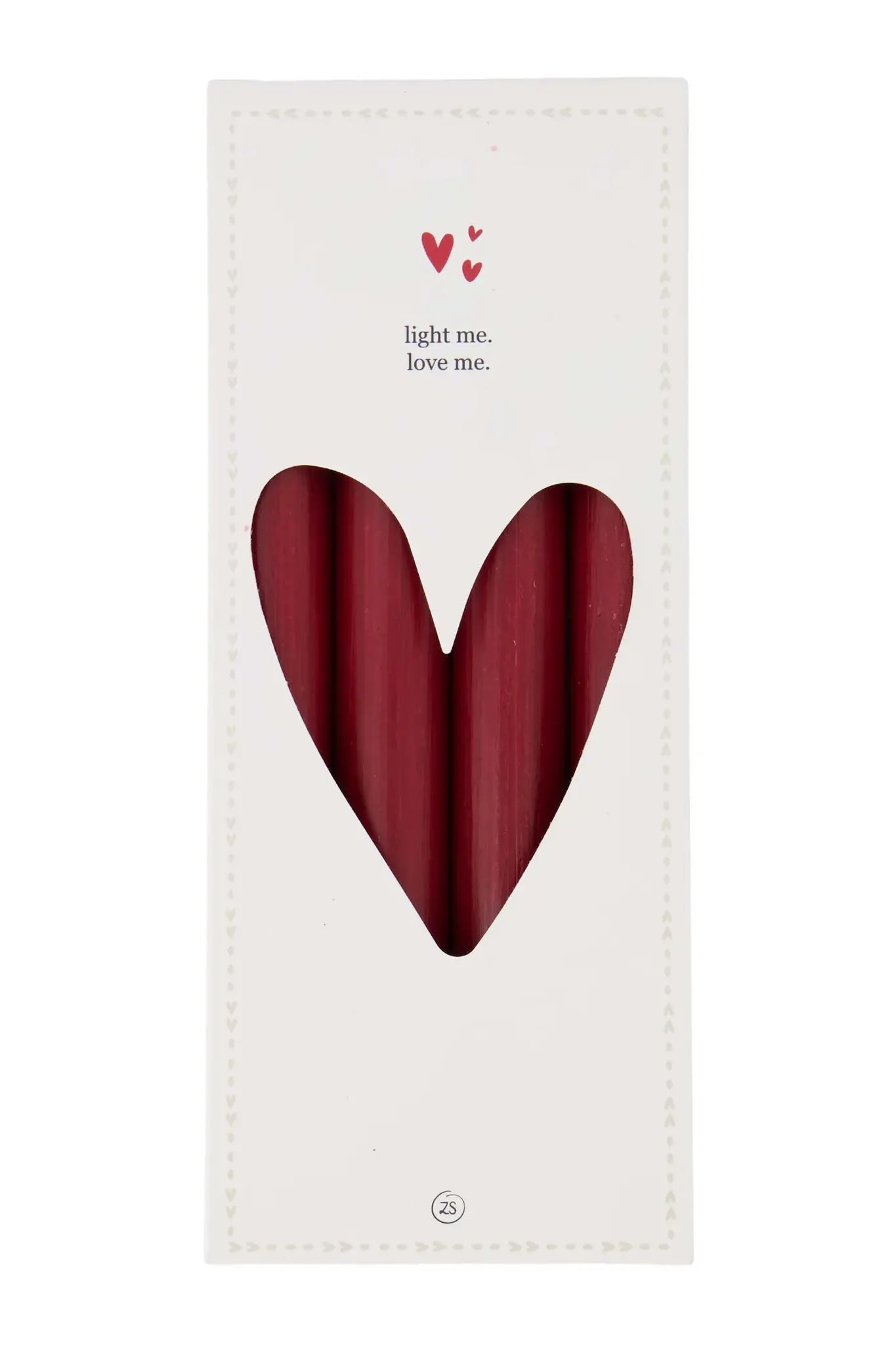 Zusss | Set van 4 rustieke kaarsen 20cm port