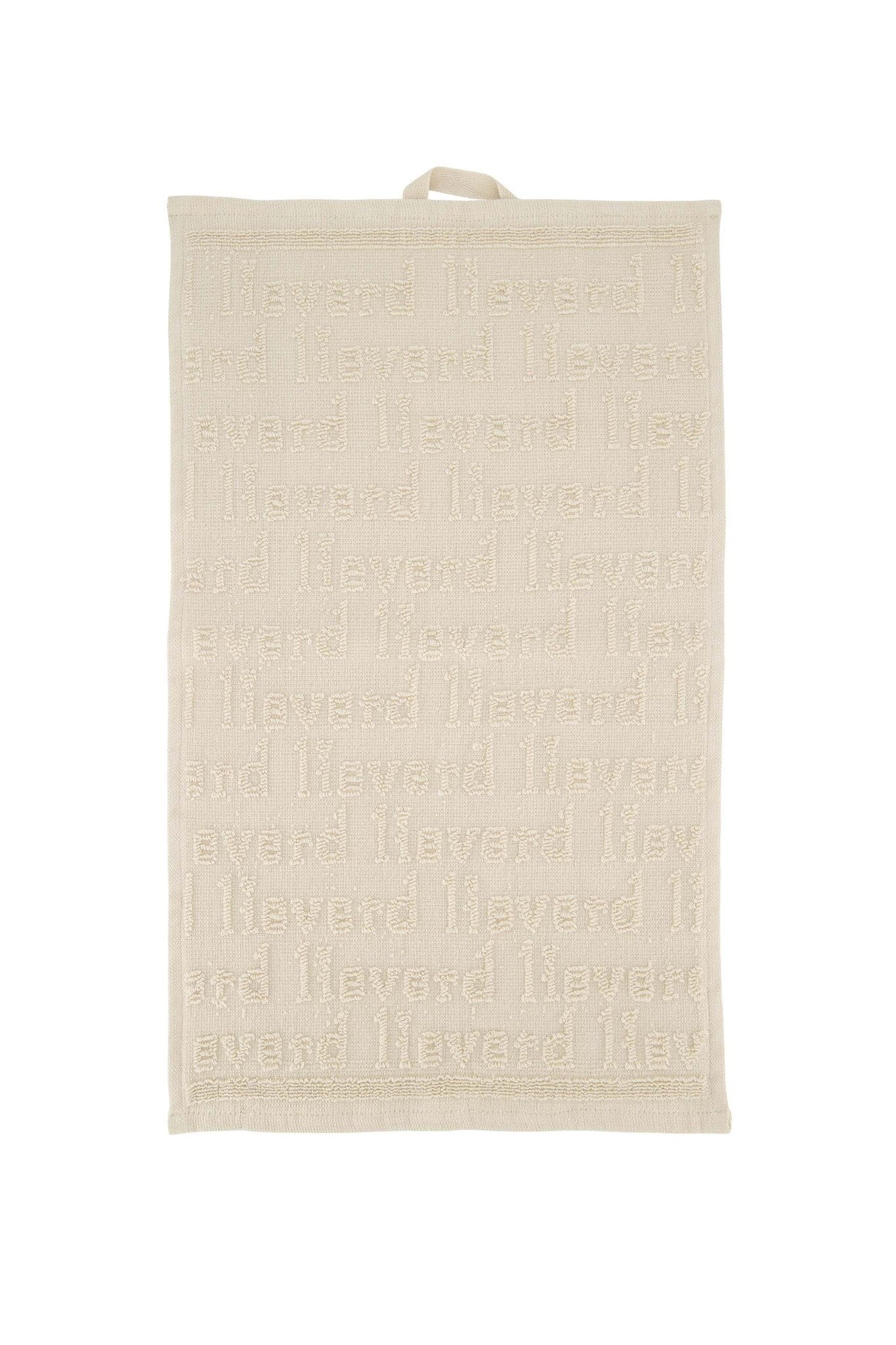 Zusss | Gastendoekje zand 30x55cm