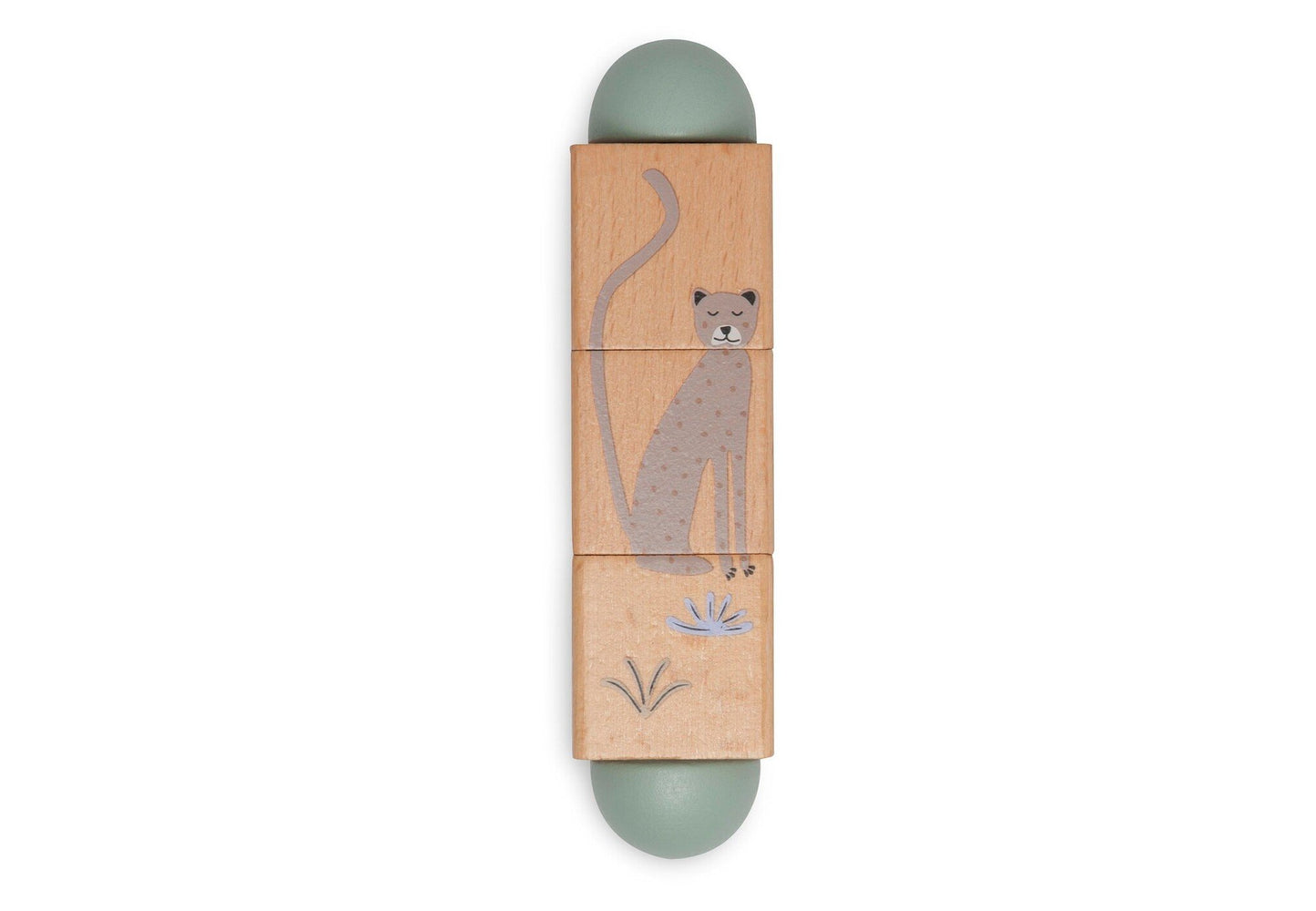 Jollein | Houten draaipuzzel jungle jambo