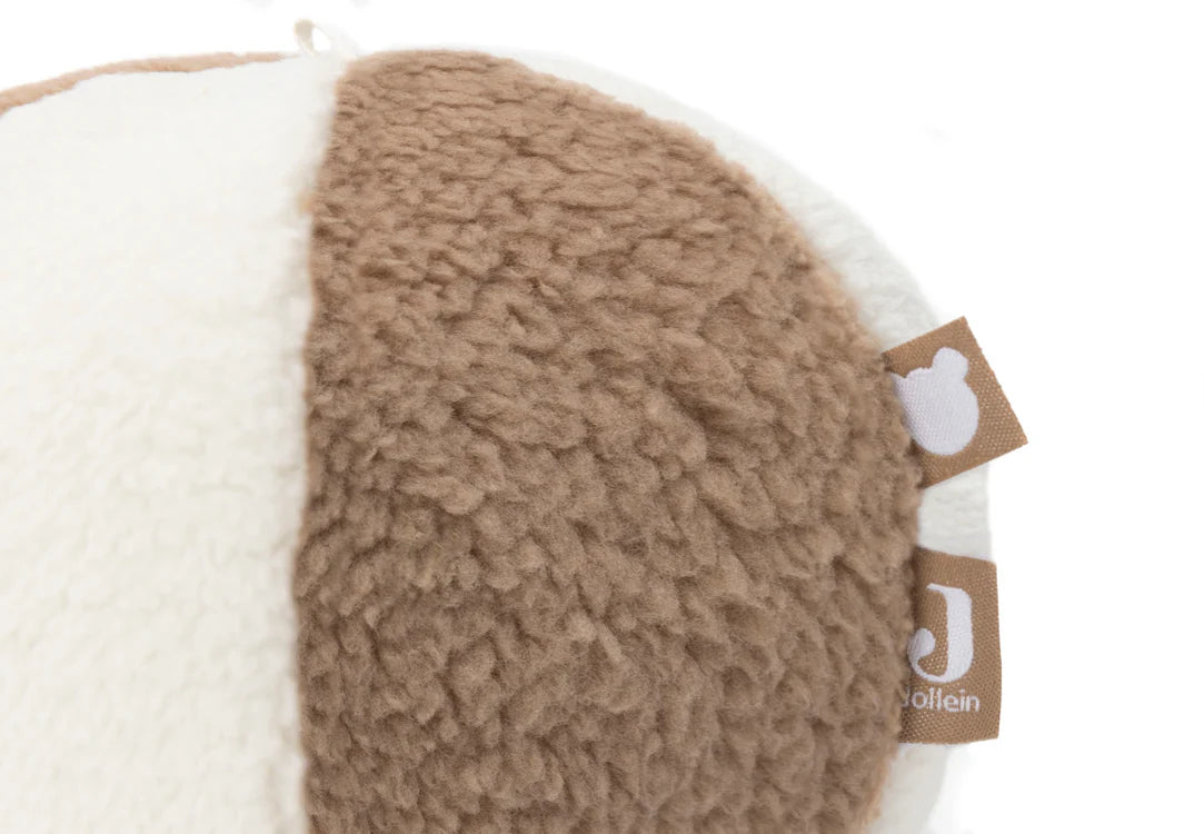 Jollein | Stoffen speelbal ivory/biscuit