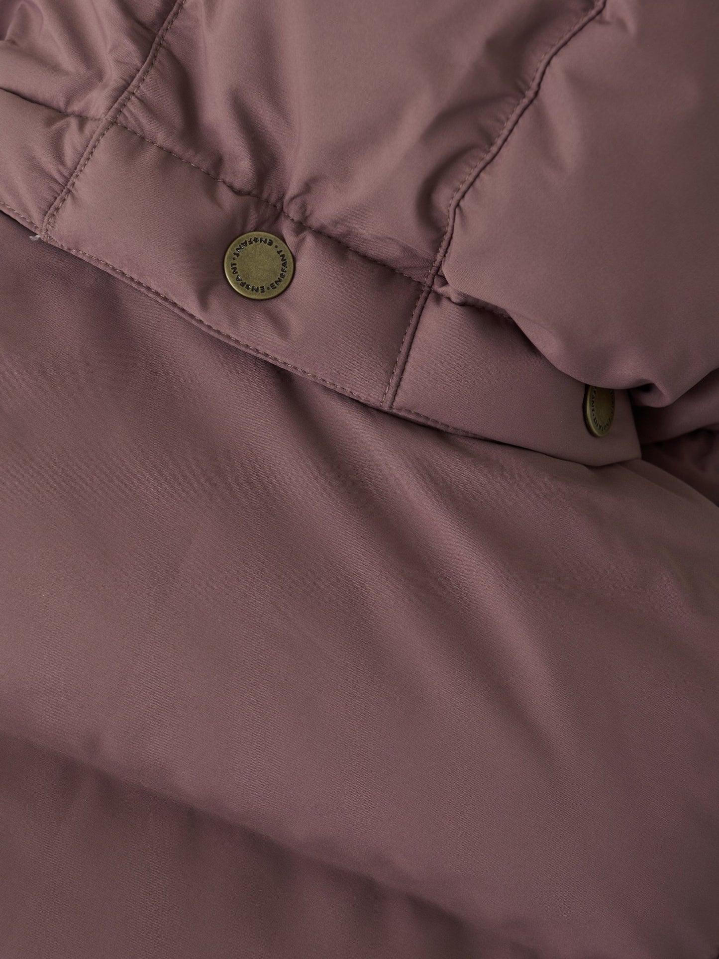 Enfant | Winterjas puffer Rose taupe
