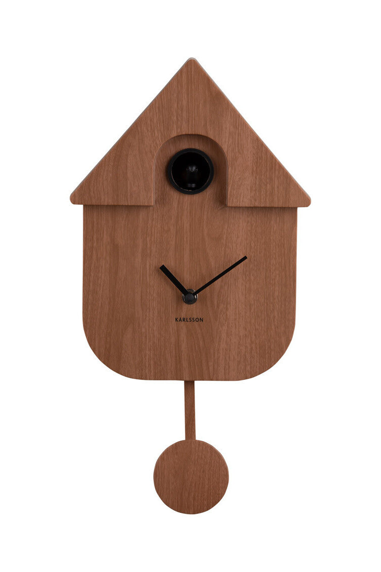 Karlsson | Koekoeksklok donker hout
