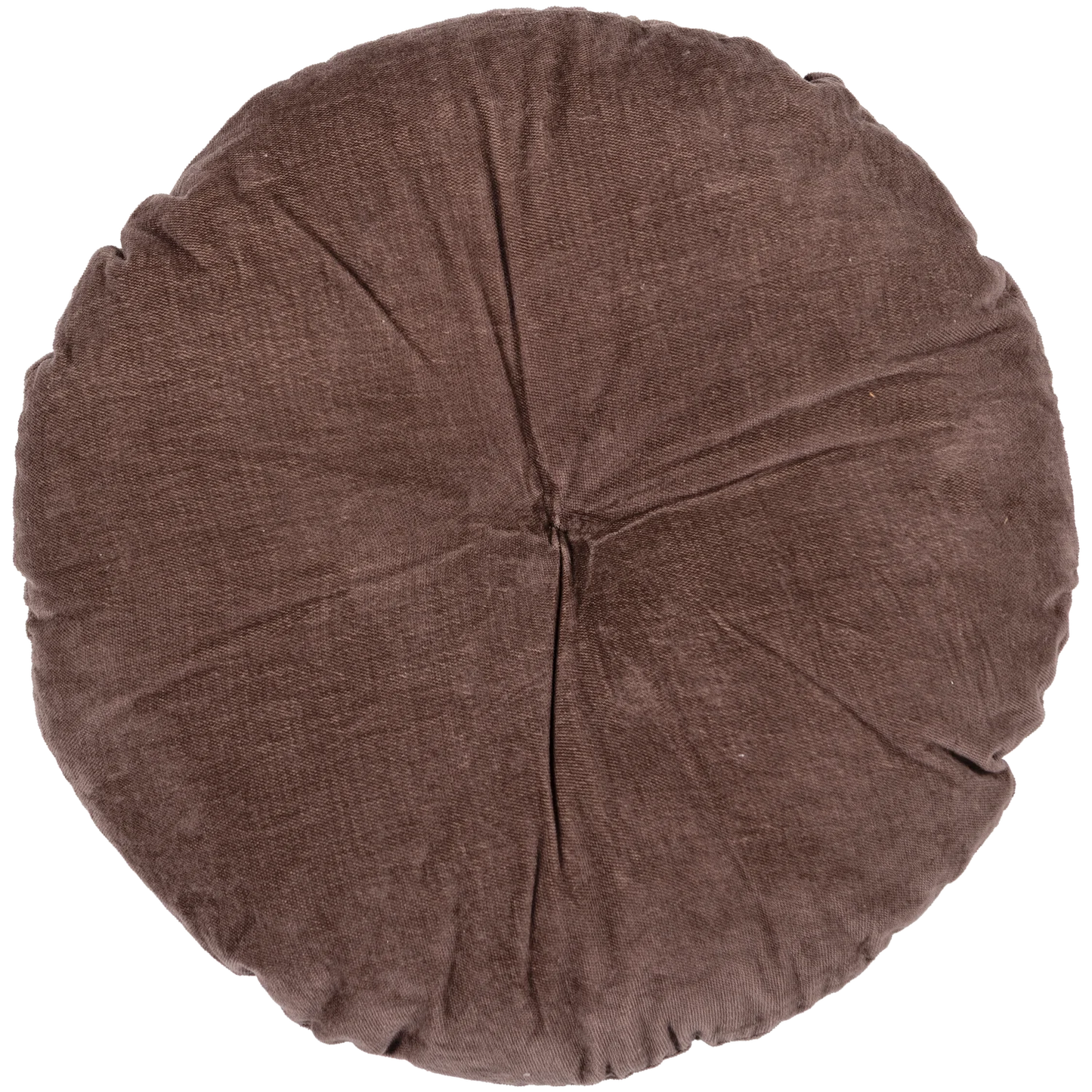 Woood | Kussen Aziz bruin rond 36cm