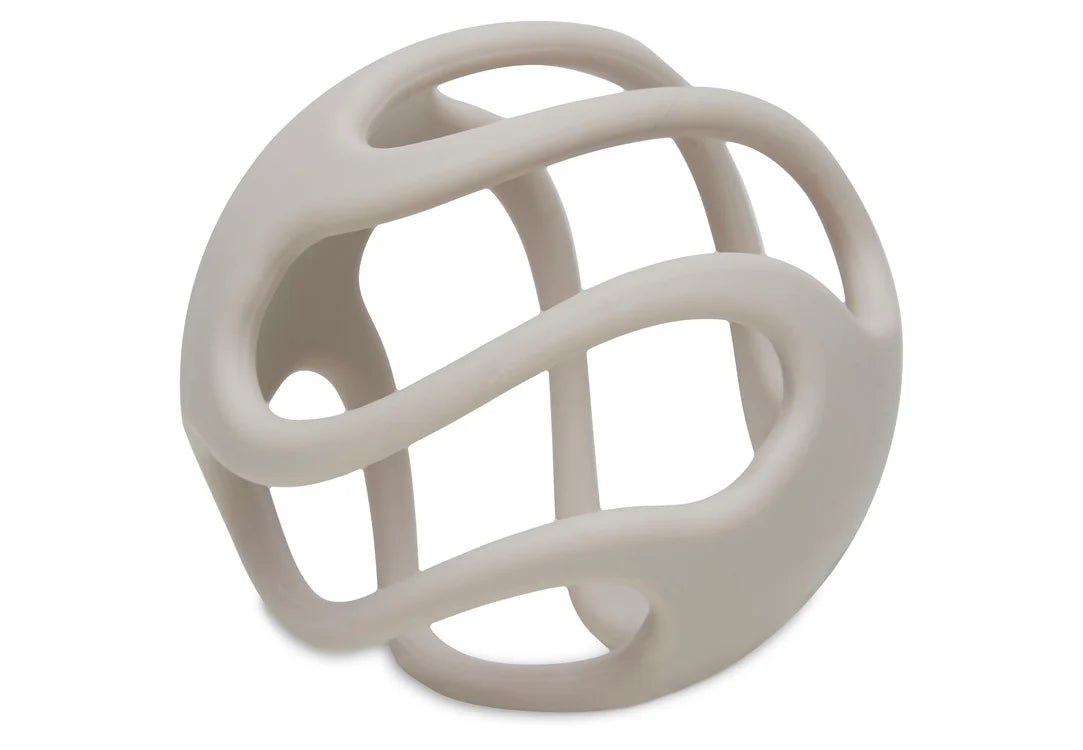 Jollein | Bijtring bal siliconen 10cm nougat