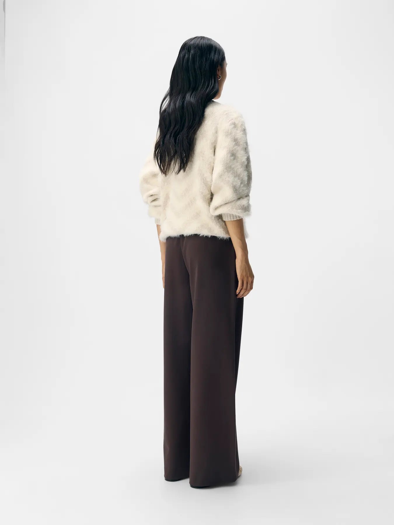 Object | Pantalon Lisa wide seal brown