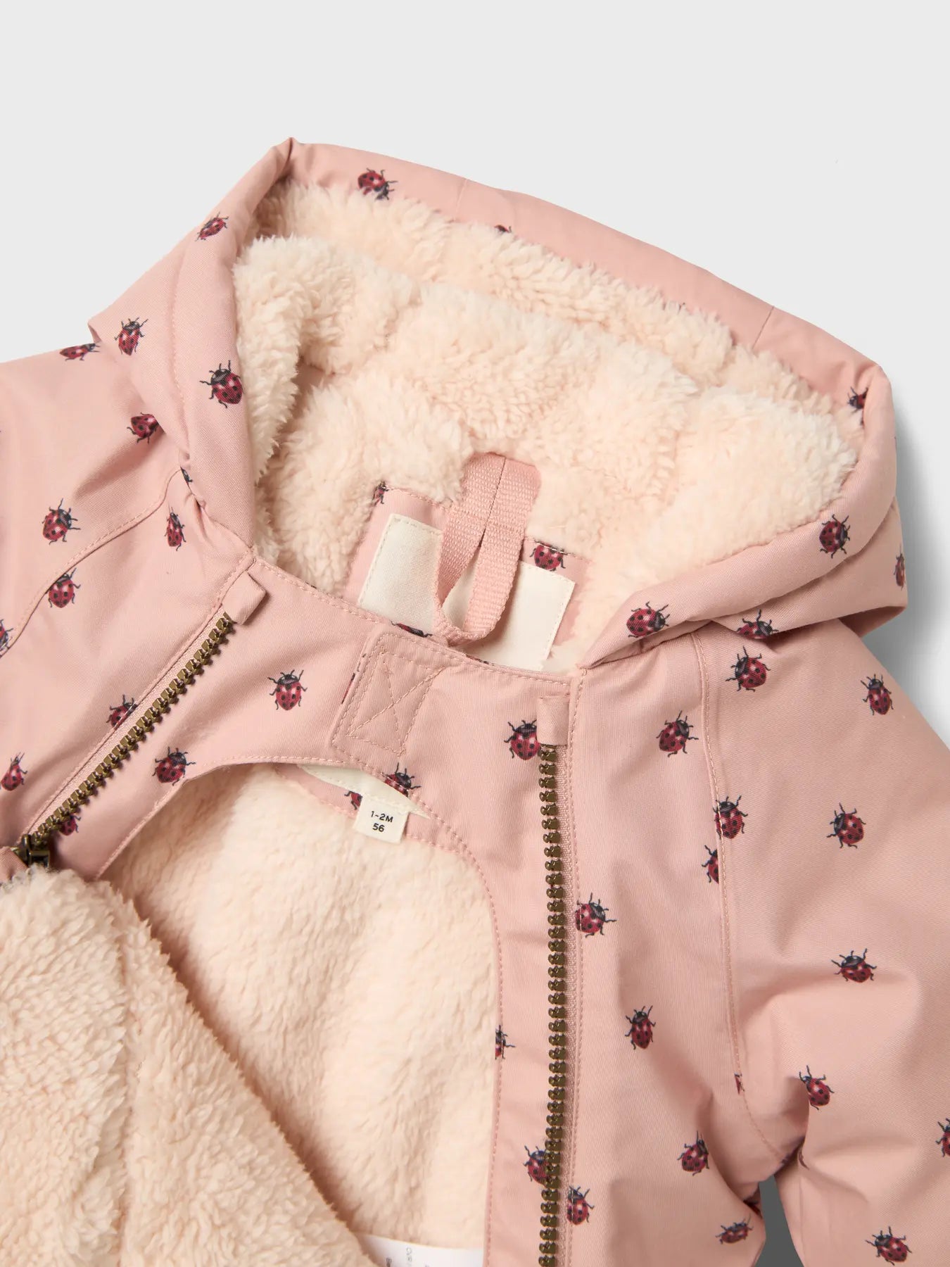 Lil Atelier | Winterjas Lasnow lieveheersbeestjes