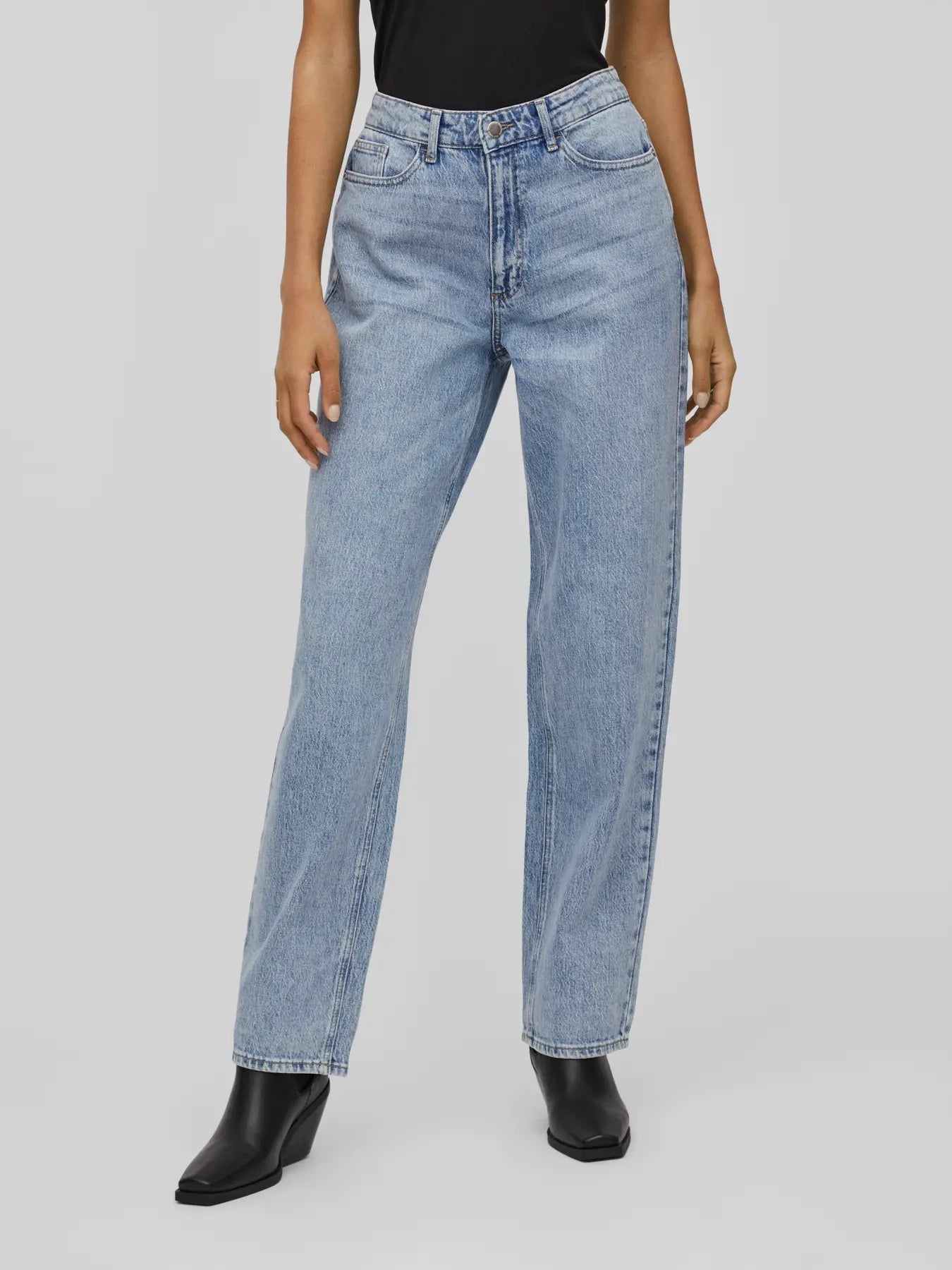 Vila | Jeans Kelly straigh light blue