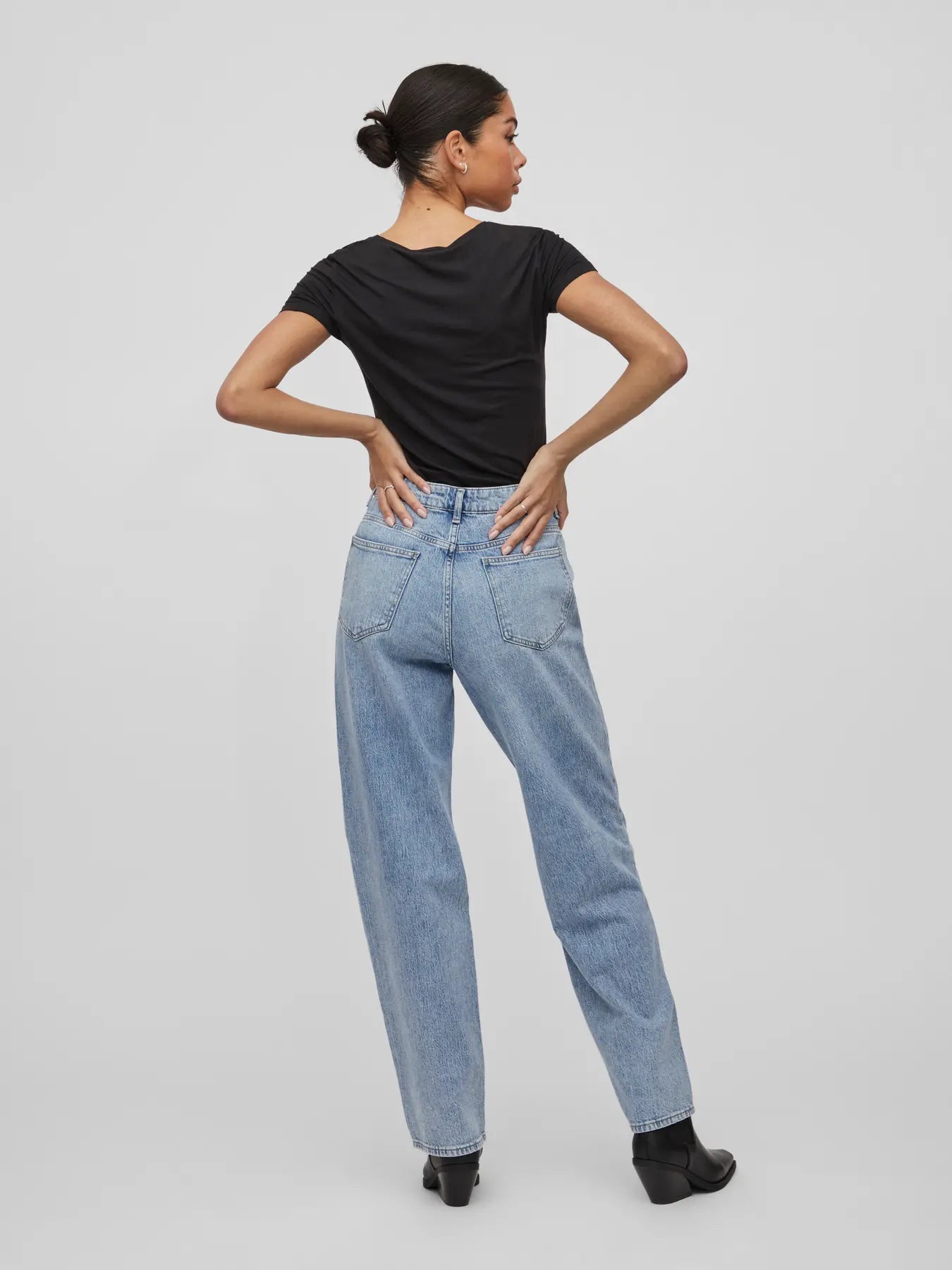 Vila | Jeans Kelly straigh light blue