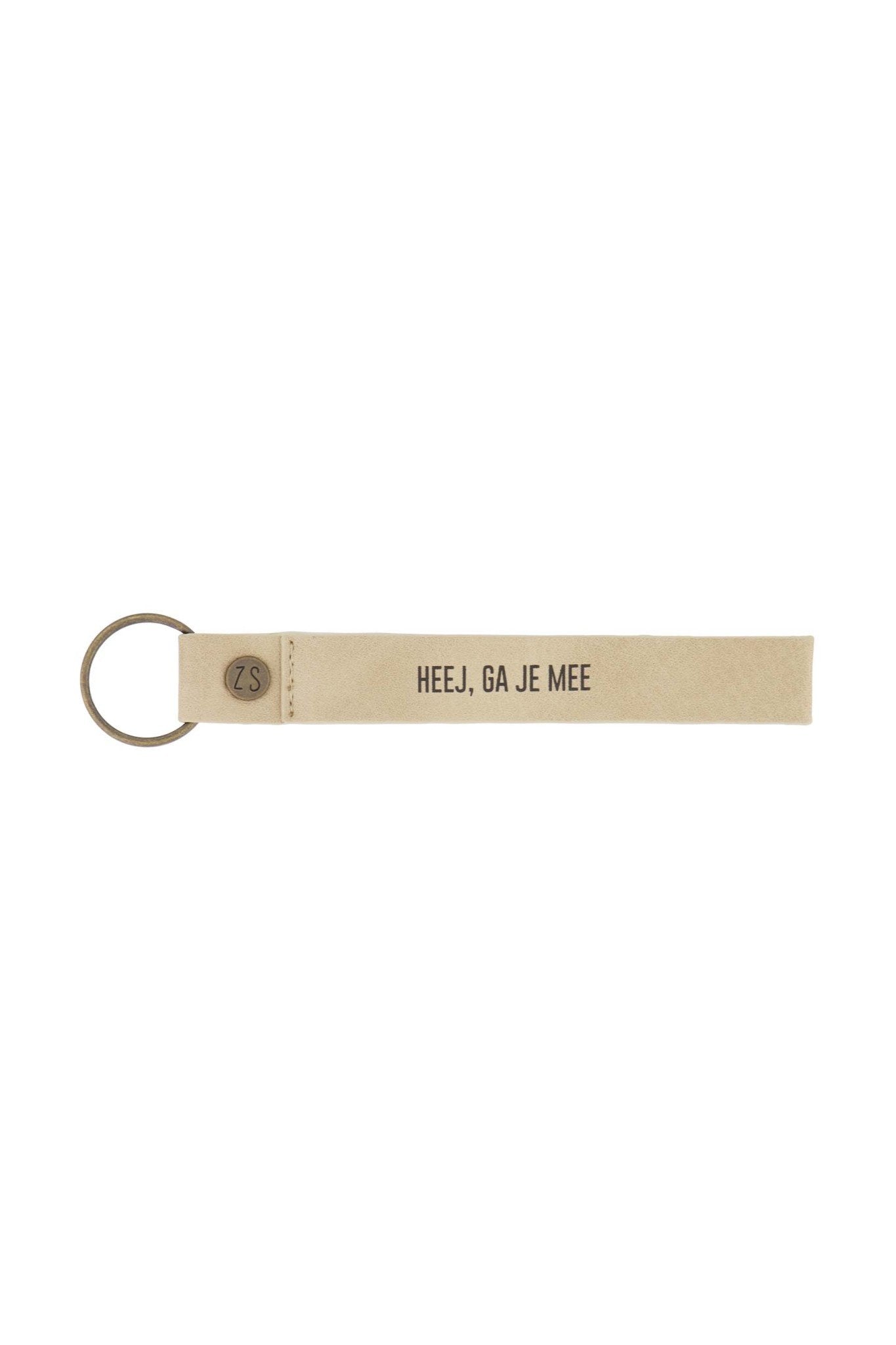 Zusss | Sleutelhanger heej ga je mee zand