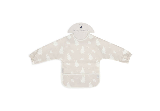 Jollein | Slab waterproof met mouw miffy & snuffy nougat