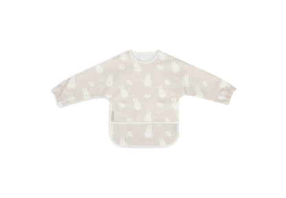 Jollein | Slab waterproof met mouw miffy & snuffy nougat
