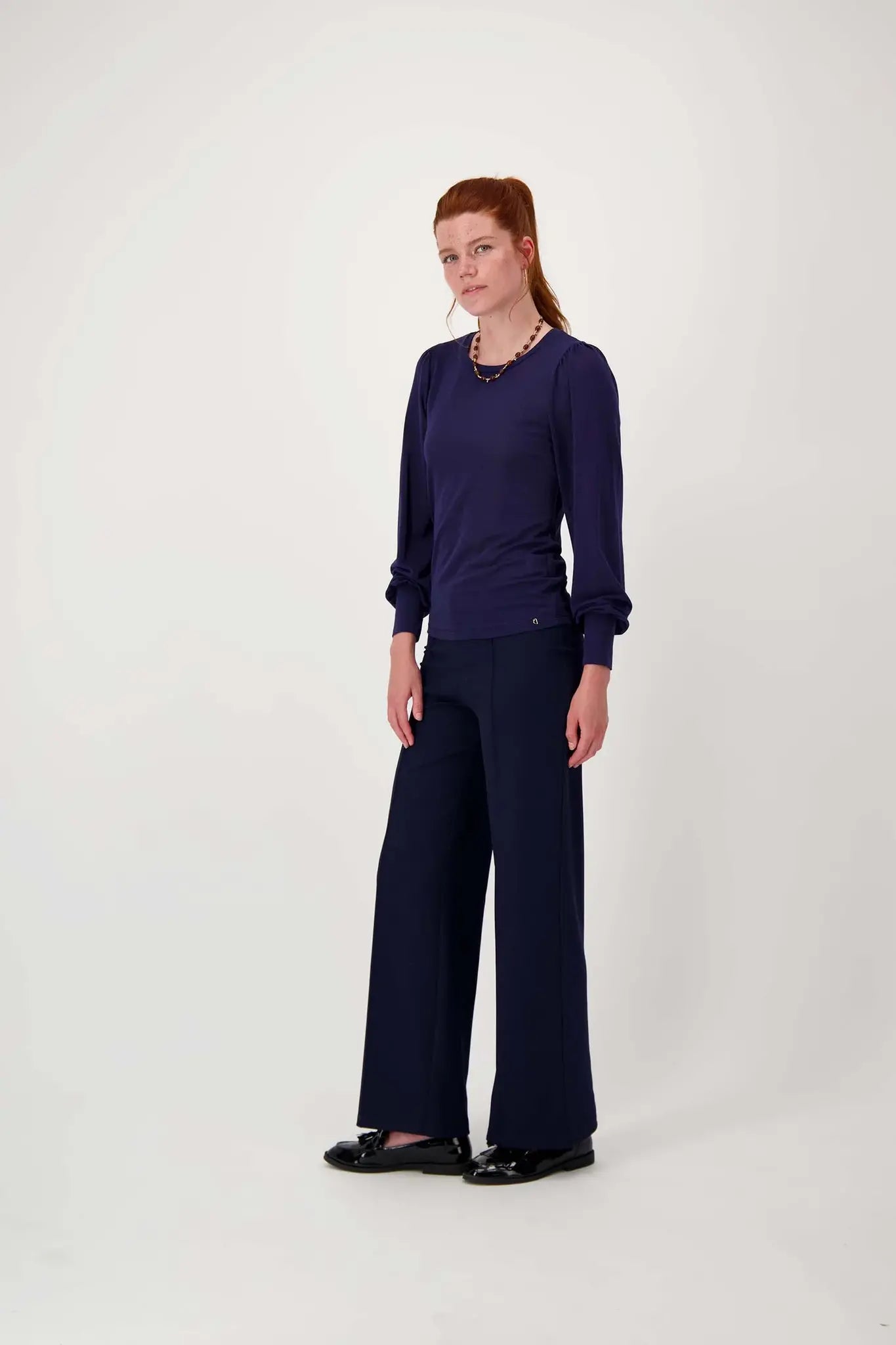 Zusss | Broek met naad navy