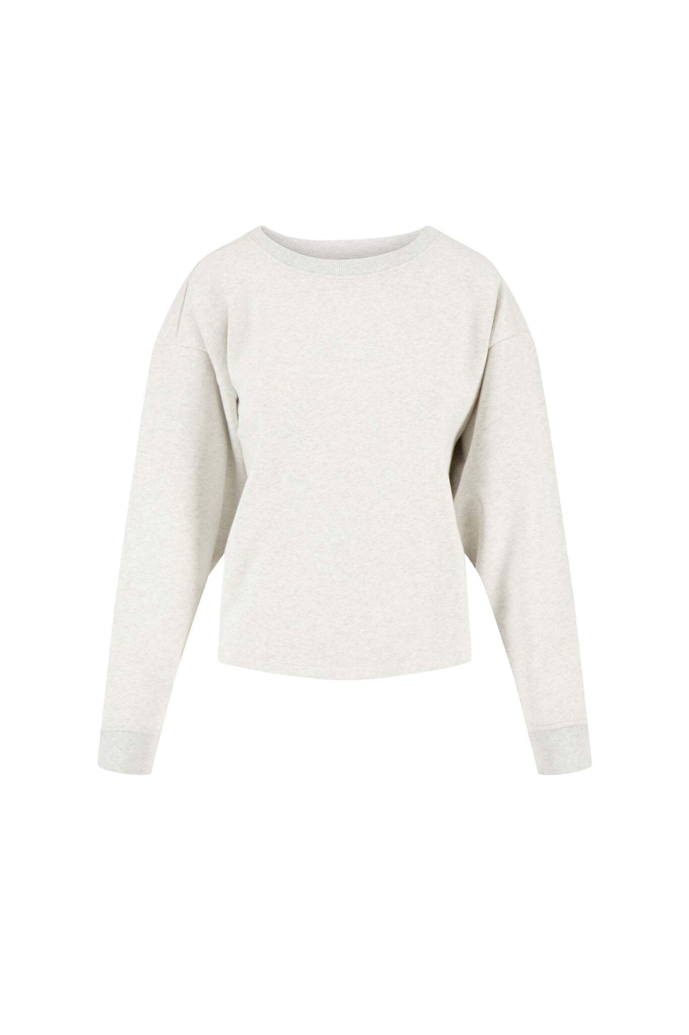 Zusss | Sweater met tekst mid grey/classy red