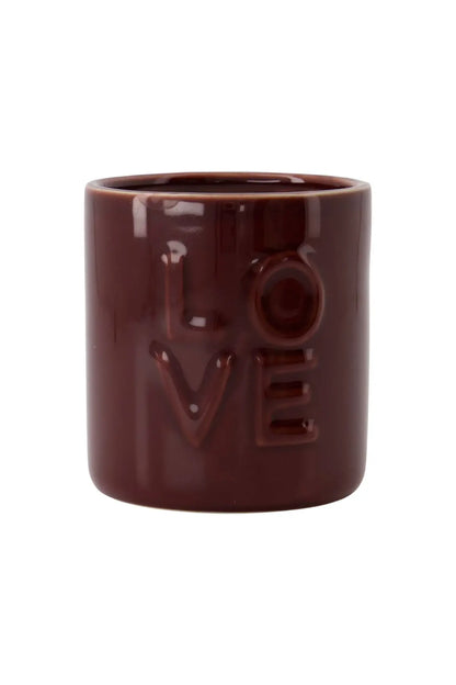 Zusss | Geurkaars keramiek love port