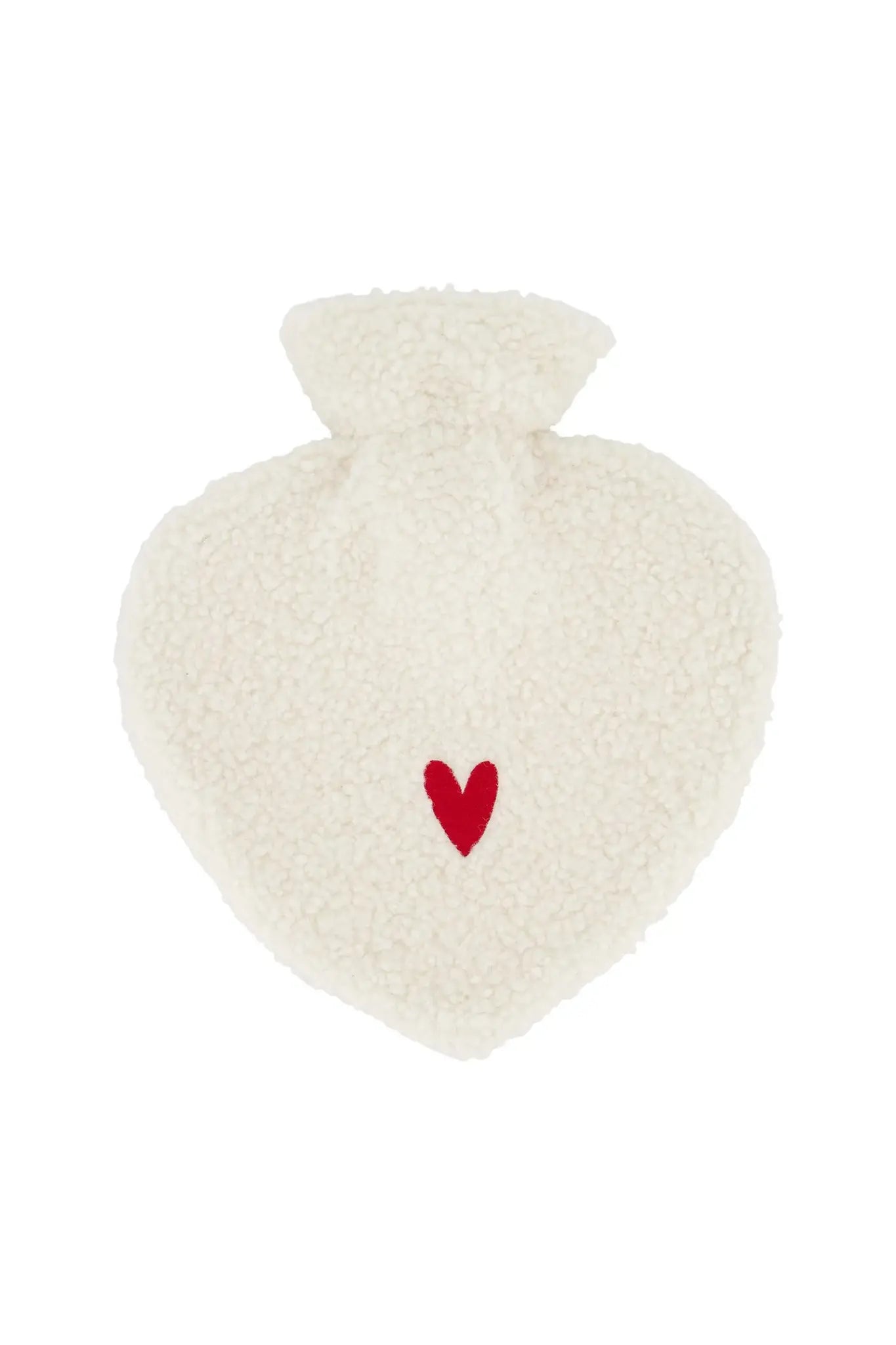Zusss | Kruik in hartvorm teddy wit