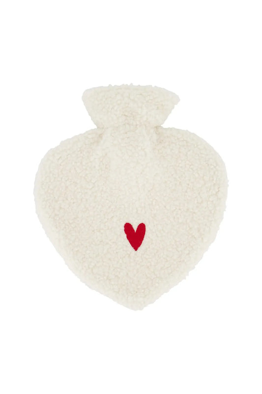 Zusss | Kruik in hartvorm teddy wit
