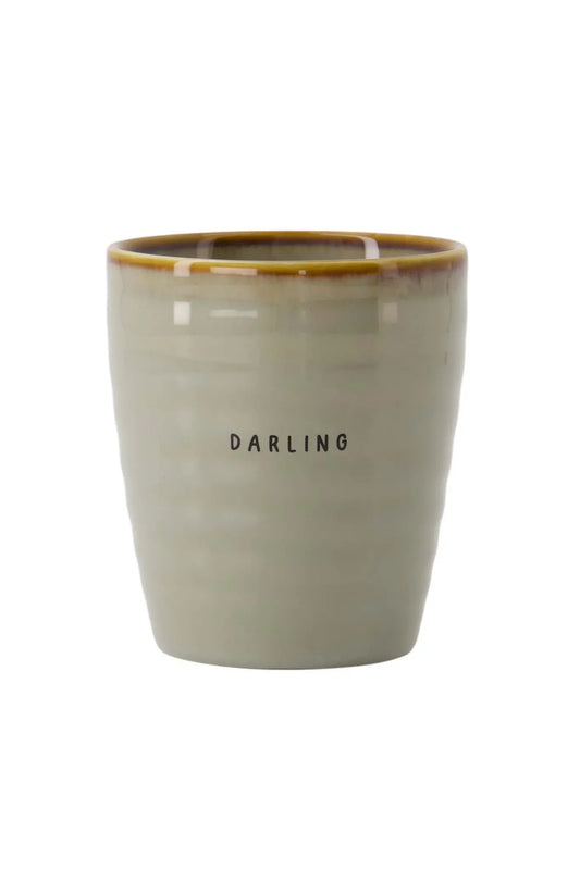 Zusss | Koffiemok darling grijsblauw