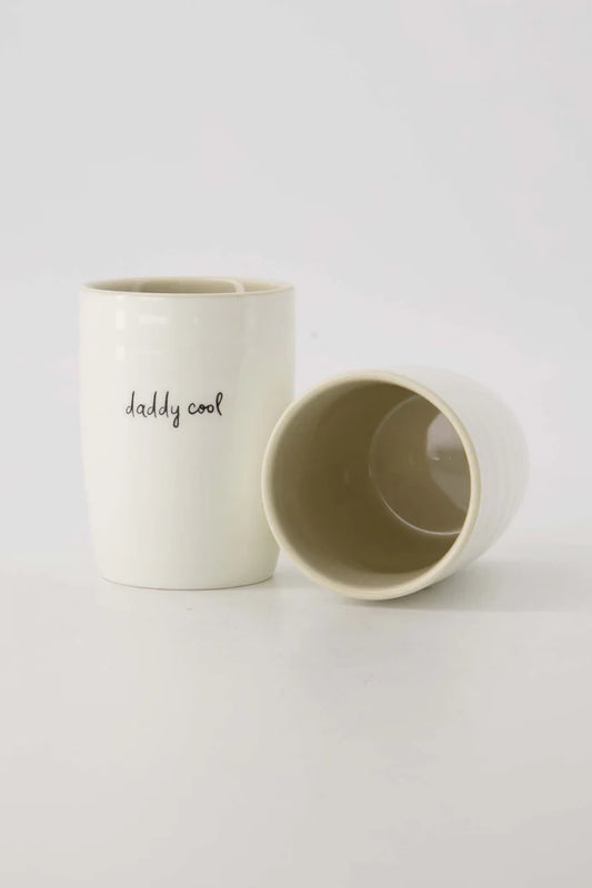 Zusss | Koffiemok hot mama wit/zand/zwart