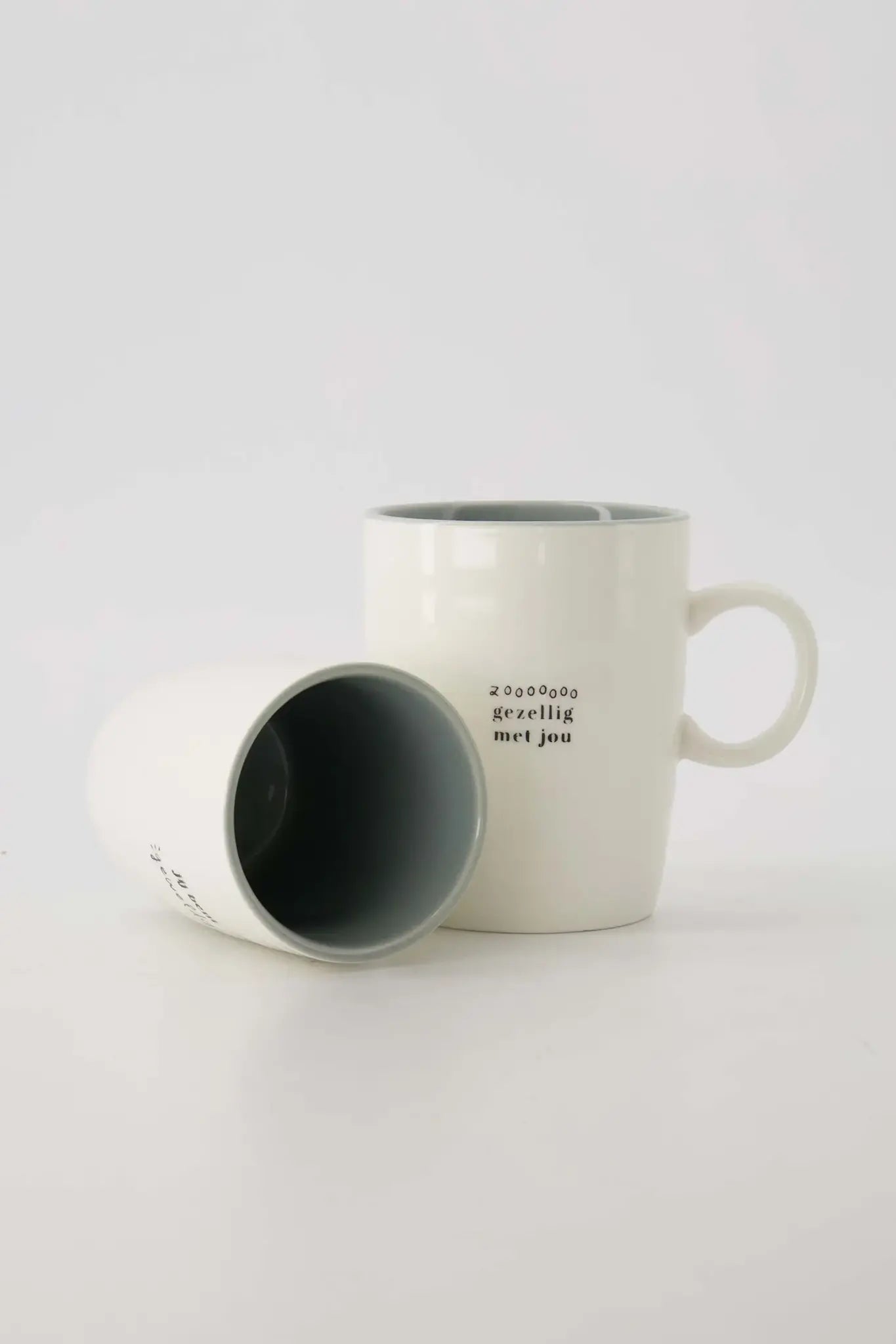 Zusss | Koffiemok je bent geweldig grijsblauw