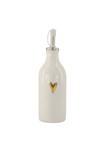 Zusss | Olie/azijn fles hartje goud
