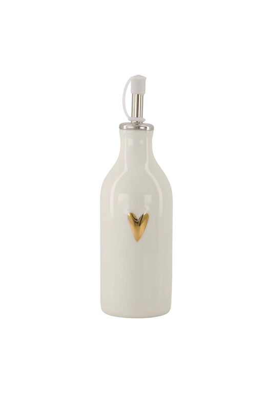 Zusss | Olie/azijn fles hartje goud