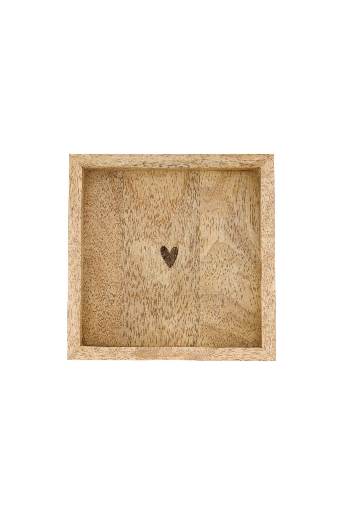 Zusss | Servethouder hout hartje 12.5cm