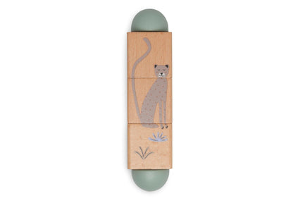 Jollein | Houten draaipuzzel jungle jambo