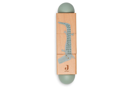 Jollein | Houten draaipuzzel jungle jambo