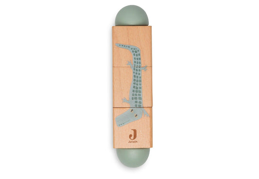 Jollein | Houten draaipuzzel jungle jambo