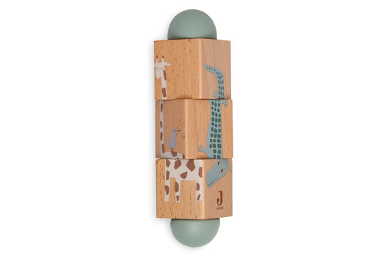 Jollein | Houten draaipuzzel jungle jambo