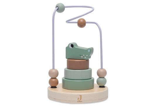 Jollein | Houten spiraal croco