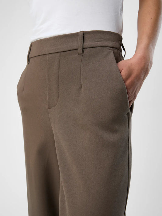 Object | Pantalon Lisa wide morel