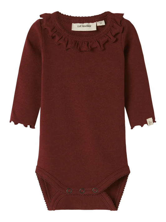 Lil Atelier | Romper Gayo hot chocolate