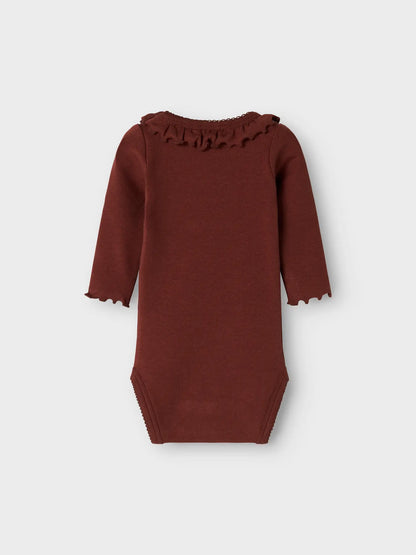 Lil Atelier | Romper Gayo hot chocolate