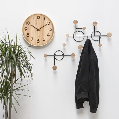 Karlsson | Wandklok Pure licht eiken 40cm