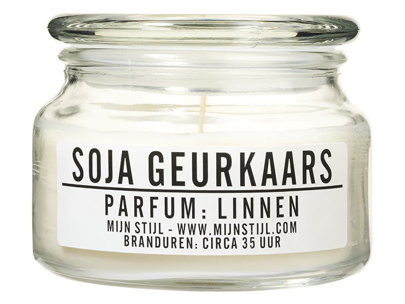 Mijn Stijl | Geurkaars Soja Linnen