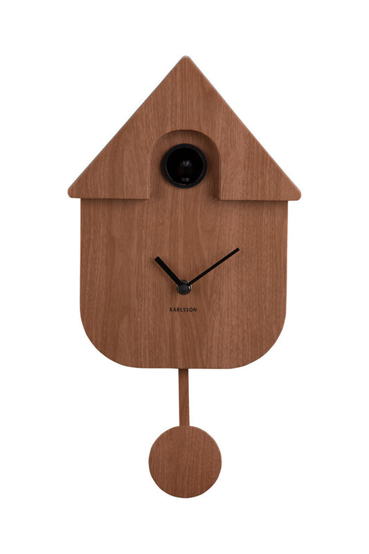 Karlsson | Koekoeksklok donker hout