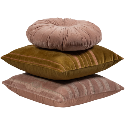 Woood | Kussen Feis roze 45cm