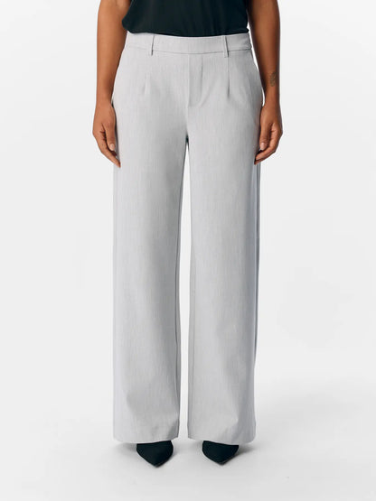 Object | Broek Lisa wide light grey