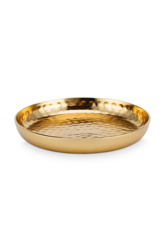 vtwonen | Schaaltje metaal goud 12cm