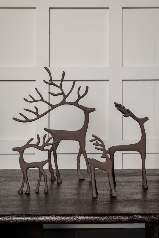 Home Society | Hert Rudi donker bruin 26cm