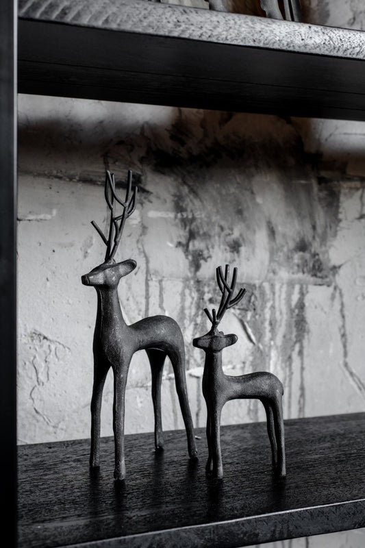 Home Society | Hert Hana zwart 20cm