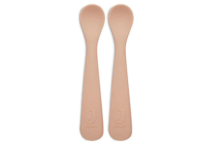 Jollein | Siliconen lepeltjes pale pink 2stuks