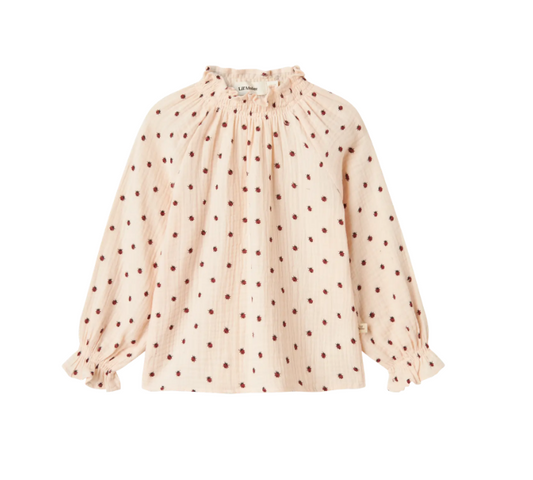 Lil Atelier | Blouse Lilia lieveheerstbeestje