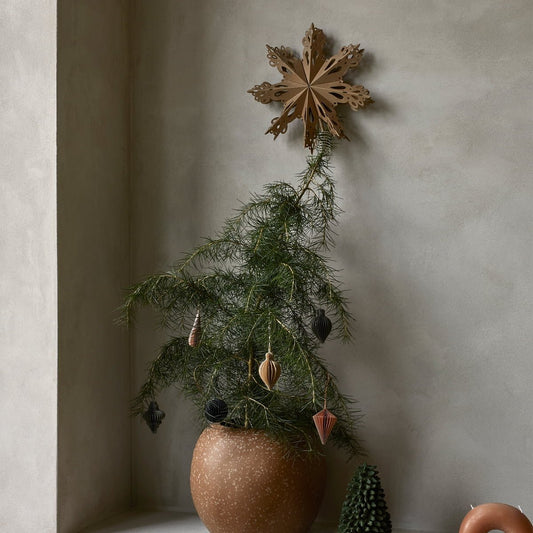 Broste Copenhagen | Hanger ster paars stippen