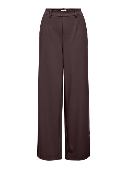 Object | Pantalon Lisa wide seal brown