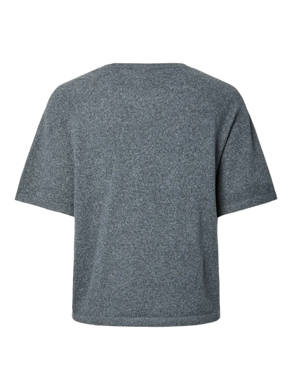 Pieces | Top Bree dark grey